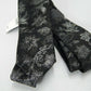 INC International Concepts Men's Floral Slim Neck Tie Black Size Regular