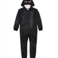 Max & Olivia Little & Big Girl's Cat Coverall Pajama Black Size S
