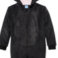 Max & Olivia Little & Big Girl's Cat Coverall Pajama Black Size S