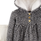 Carter's Toddler Girl's 2 Pc Animal Print Hoodie & Leggings Set Black White  Size 5T