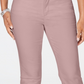 Charter Club Women's Lexington Straight Leg Jeans Pink Size 2 Petite