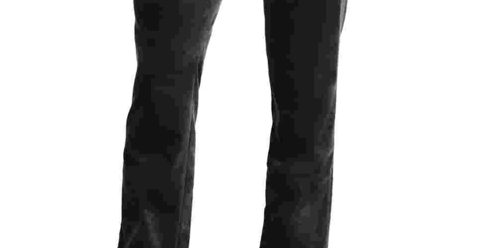 INC International Concepts Men's Black Slim Fit Pants Black Size 50