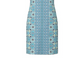 Charter Club Women's Dress Medium Sheath Stretch Printed Blue Size Medium