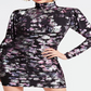 Guess Women's Marciano Floral Print Dress Gray Size X-Small