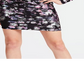 Guess Women's Marciano Floral Print Dress Gray Size X-Small