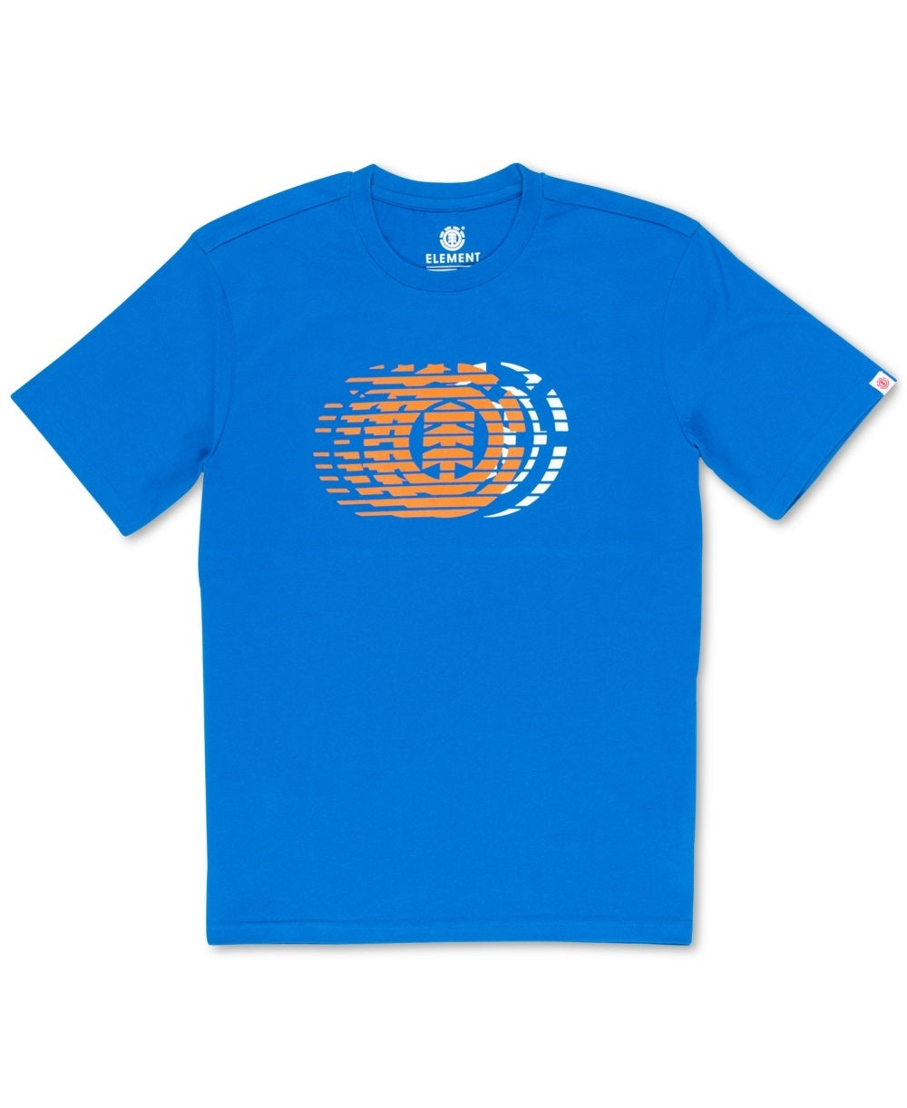 Element Men's Victory Logo Graphic T-Shirt Blue Size Small