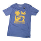 Hurley Men's Short Sleeve Graphic Tee T-Shirt Blue Size Small