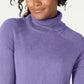 Karen Scott Women's Luxsoft Turtleneck Sweater  Purple Size Petite Small