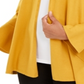 Alfani Women's Plus Tie Sleeve Cardigan Mustard  Size 0X