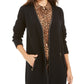 Charter Club Women's Milano Cotton Completer Sweater Black Size -Petite S/M