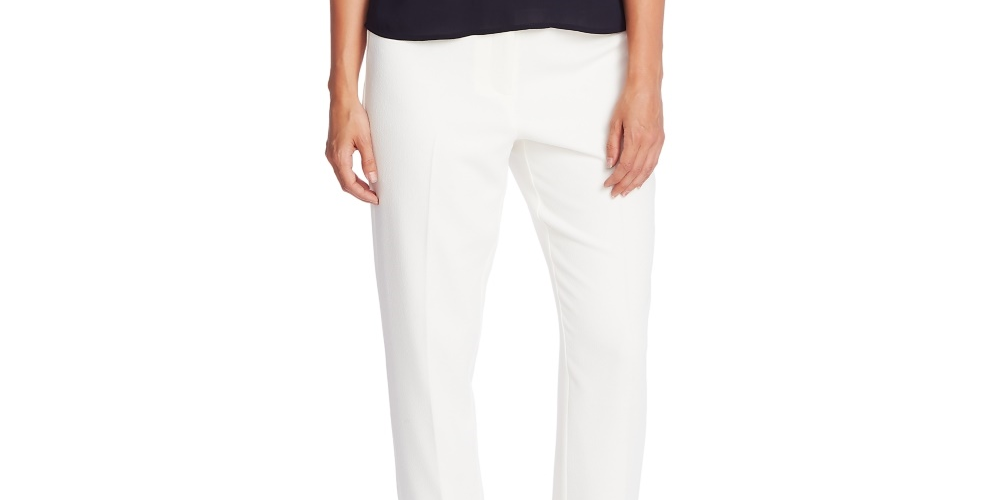 Vince Camuto Women's Vince Camuto Button Shoulder Top Blue Size Medium