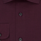 Calvin Klein Men's Classic Fit Non Iron Performance Herringbone Spread Collar Dress Shirt Maroon Size 17.5-36/37