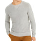 Club Room Men's Pima Cotton Crew Neck Sweater  Gray Size Small
