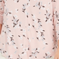 Charter Club Women's Floral Print V Neck Top Pink Size Petite Large