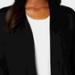 Karen Scott Women's 3/4 Sleeve Open Cardigan Sweater Black Size Small