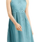 Alfani Women's Precious Jade Printed Lace Dress Green Size 4