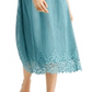 Alfani Women's Precious Jade Printed Lace Dress Green Size 4