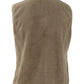 Karen Scott Women's Zip Front Vest Brown Size Petite XL