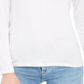 Style & Co Women's Solid Pullover Blouse White Size Petite Medium