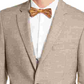 Tommy Hilfiger Men's Trevor Woven Plaid Two-Button Blazer Beige Size 44