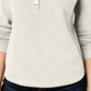 Karen Scott Women's Petite Stand-Collar Snap-Front Top White Size PM
