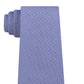 Van Heusen Men's Neck Tie Stripe Skinny Slim Silk Accessory Purple Size Regular