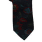 Bar III Men's Heron Silk Blend Floral Neck Tie Navy Size Regular