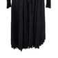Marella Women Zufolo Pleated MIDI Dress Black Size M