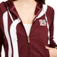 Juicy Couture Women's on Tour Logo Track Jacket Fig Size X-Large