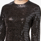 B Darlin Junior's Disco Dot Bodycon Dress Black Size 0