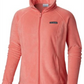Columbia Women's Benton Springs Full Zip Fleece Jacket Pink Size 2X
