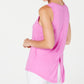 Ideology Women's Tie Back Tank Top Color Purple Size XX-Large