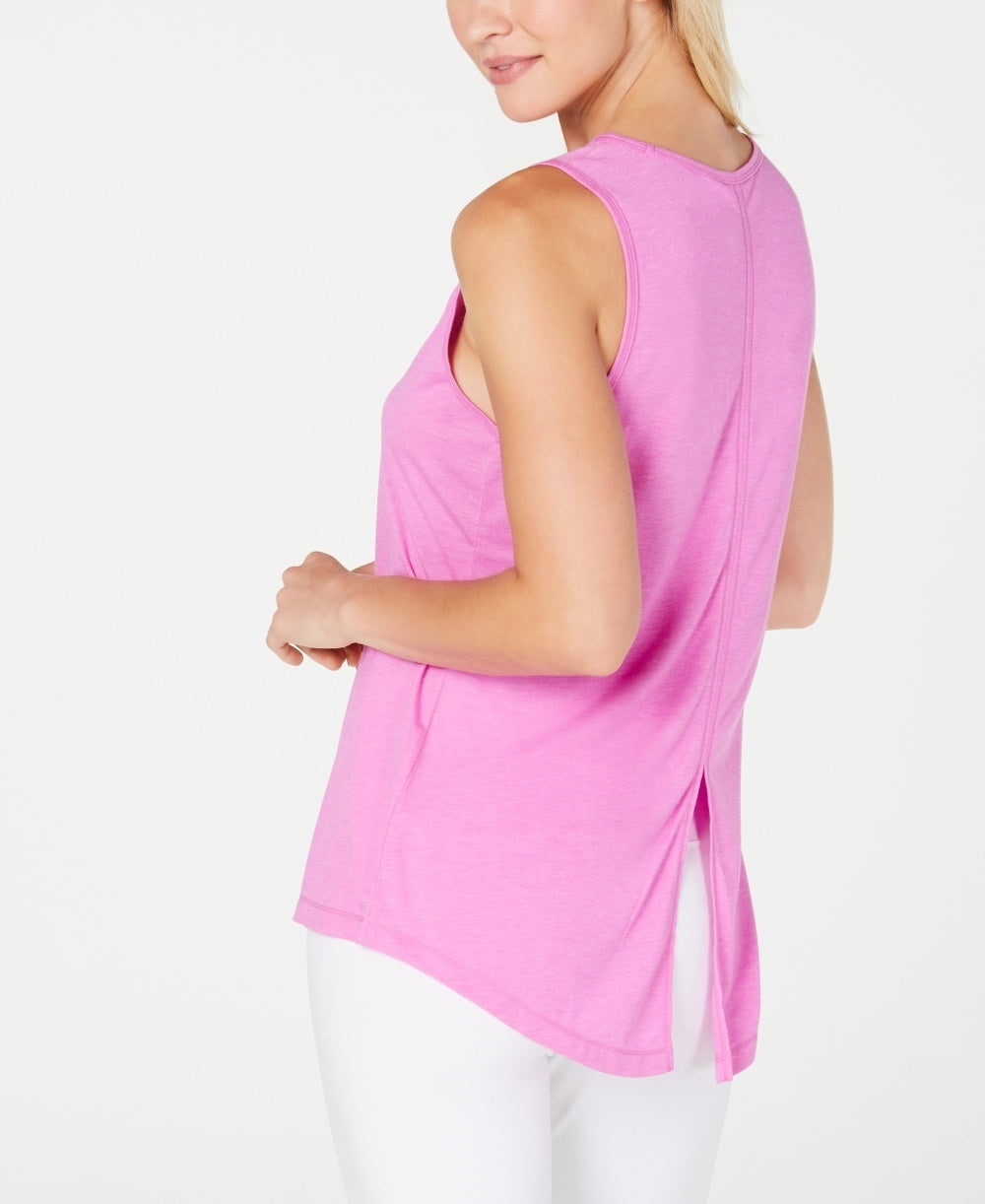 Ideology Women's Tie Back Tank Top Color Purple Size XX-Large