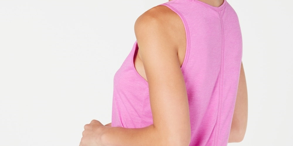 Ideology Women's Tie Back Tank Top Color Purple Size XX-Large