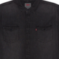 Levi's Men's Matthew New Western Denim Shirt Black -Smoke Gray Size S