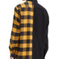 Levi's Men's Jackson Plaid Collar Button Down Shirt Black Size Large