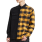 Levi's Men's Jackson Plaid Collar Button Down Shirt Black Size Large