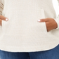 Style & C oWomen's Plus Button Trim Sweater White/Black Size 0X