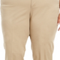 Charter Club Women's Plus Denim Mid Rise Trouser Pants Tan Brown Size 14W