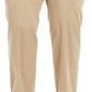 Charter Club Women's Plus Denim Mid Rise Trouser Pants Tan Brown Size 14W