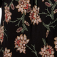Style & Co Women's Plus Flounce Trim Printed Blouse Black Size 0X
