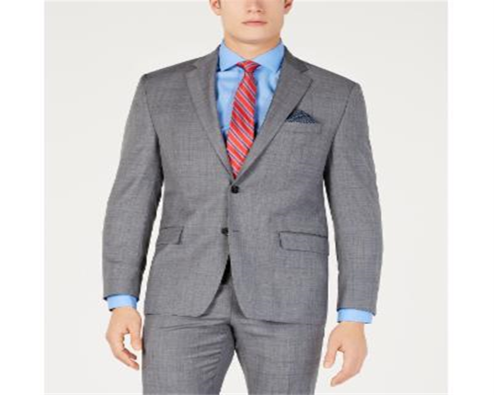 Ralph Lauren Men's Classic Fit UltraFlex Stretch Suit Jacket Gray Size 44 L