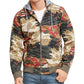 American Rag Men's Camo Cold Weather Bomber Jacket Brown Size Medium