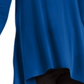 Alfani Women's Solid Swing Top Blue Size Petite L