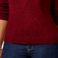 Karen Scott Women's Tt Johnny V Neck Collared Pullover Sweater Red Size Petite X-Large
