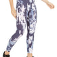Calvin Klein Women's High Rise Fitness Athletic Leggings Blue Size Medium