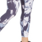 Calvin Klein Women's High Rise Fitness Athletic Leggings Blue Size Medium