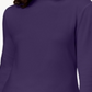 Karen Scott Women's Cotton Mock Neck Top Purple Size Medium