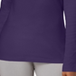 Karen Scott Women's Cotton Mock Neck Top Purple Size Medium