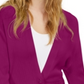 INC International Concepts Women's Ribbed Blouson Sleeve Cardigan Cranberry Rose Size Petite XL